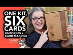 Simon Says Clear Stamps Made to Flourish 2469ssc Cathy Zielske Let's Unbox the Latest Simon Says Stamp Card Kit and Make SIX cards!