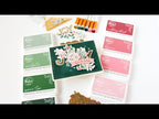 PinkFresh Studio Eucalyptus Dye Ink Pad pfdi057 Joy To The World Card Video