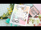 Tim Holtz Distress Mini Ink Pad Scattered Straw Ranger TDP40149 Blended Background Card Video