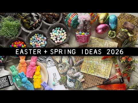 Tim Holtz Flip Top Distress Paint Dried Marigold Ranger TDF53002 Easter and Spring Ideas Video