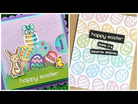 Lawn Fawn Reveal Wheel Easter Egg Add-On Die Cuts lf1911 video intro