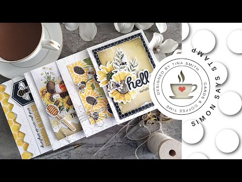 Simon Says Clear Stamps Bee Happy sss202732c *