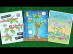 Introduction including inspiration for Lawn Fawn's A Bug Deal stamps and dies