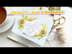 Simon Says Stamp Daisy Oval Frame Wafer Dies 1070sd Celebrate