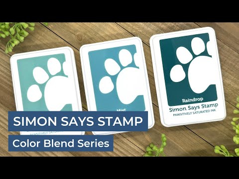 Simon Says Stamp Pawsitively Saturated Ink Trio 26 And Re-Inkers