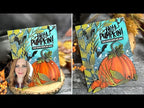Tim Holtz Distress Frozen Fog Mica Stain Ranger Autumn Pumpkin Card Video