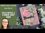 Simon Says Stamp Field Notes Wafer Dies 396sss