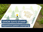 Simon Says Clear Stamps Merry Trees sss101354