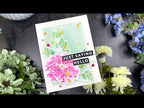 Simon Says Stamp Sentiment Strips Reverse Bold Hello sssg131135 Dear Friend