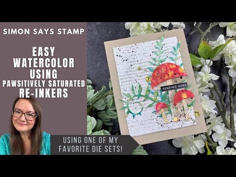 Simon Says Stamp Curled Fern Frond Wafer Dies s1003 Moments in Time