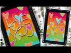 Tim Holtz Watercolor Stamps with Simon Says Stamp Dies Bundle setwc24