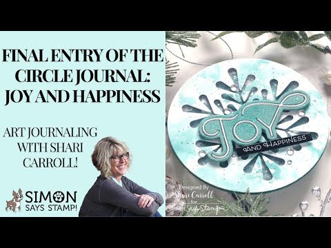 Tim Holtz Distress Mica Flakes Ranger tdr69140 Snowflake Ornament Card Video