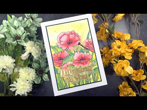 Simon Says Stamp Fancy Thinking Of You Wafer Dies sssd112900