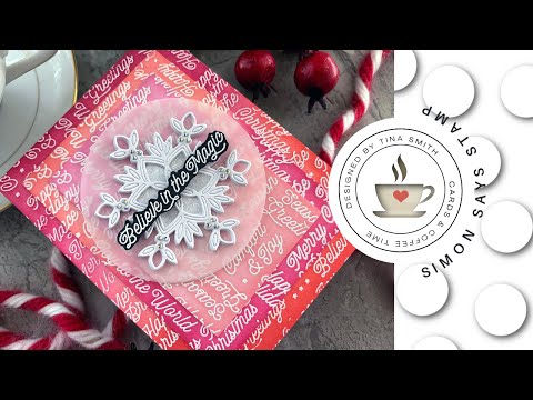 Simon Says Cling Stamp Christmas Words sss102754 Season Of Wonder