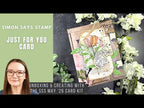 Simon Says Stamp Squoval Tags Wafer Dies 1432sd SSS May 2026 Card Kit Unboxing + Mixed Media Card! | Simon Says Stamp Amy Rysavy