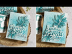 Tim Holtz Distress Frozen Fog Mica Stain Ranger Monochromatic Cards Video