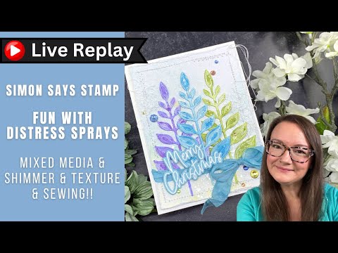 Simon Says Stamp Whirl Fancy Leaf Wafer Die s953