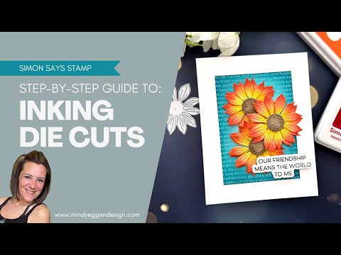 Simon Says Stamp Jaunty Sunflower Wafer Dies s985 Friend Like You