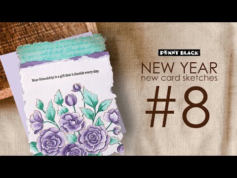 Penny Black Winsomely Clear Stamps 31-122 video