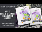 Simon Says Stamps and Dies Halloween Friends set822hf Cheering for You