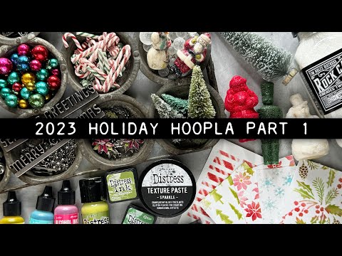 Tim Holtz Alcohol Ink 2oz MUSHROOM Ranger tag78708 Holiday Hoopla Colored Beads Video