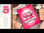 Simon Says Stamps and Dies Sweet Treats set913st To Be Loved Tina Smith Bon Bons Tutorial