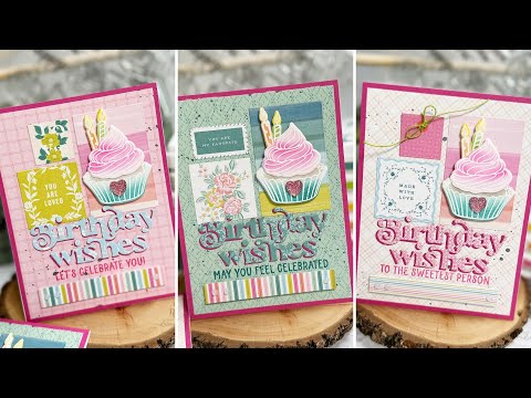 Simon Says Stamp Card Kit of the Month June 2024 Sweet Birthday ck0624 *