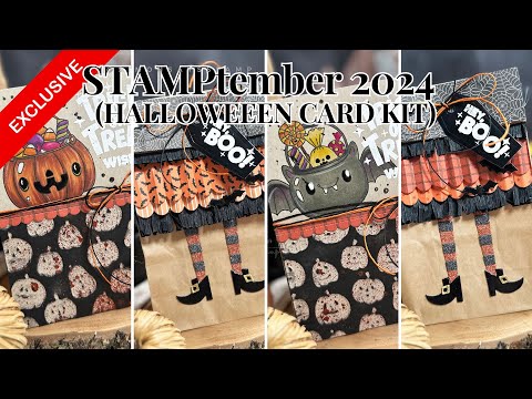 Limited Edition Simon Says Stamp Card Kit Halloween Treats htck24