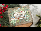 Tim Holtz Distress Frozen Fog Mica Stain Ranger Blending Brush Thanksgiving Card Video