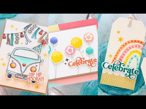 Simon Says Clear Stamps Boho Party sss202776c