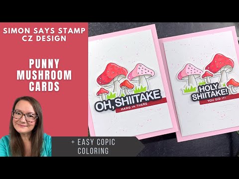 CZ Design Stamps and Dies Oh Shiitake set906os To Love