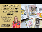 Simon Says Stamp Card Kit of the Month May 2025 Beautiful and Curious ck0525 *