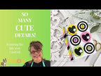 Simon Says Stamp Pop Art Pieces Wafer Dies 1719sdc So Many Cute Details! Tina Smith Creates with our July Card Kit Tina Smith