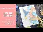 Simon Says Stamp Mini Fab Floral Plate Wafer Die s934 Sunny Vibes