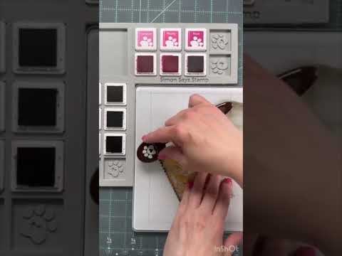 Simon Says Stamp Corner Ink Cube Paint Watercolor Holder st0102