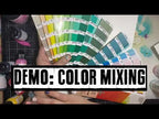 Dina Wakley Ranger Night 1oz Media Acrylic Paint MDQ54054 Color Mixing Demo Video