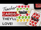 CZ Design Teacher Wafer Dies czd205 Just A Note