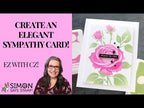 Simon Says Stamp Set of 4 Stencils Elegant Rose 1090st You Are My Favorite