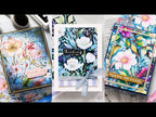 Simon Says Stamp Card Kit of the Month August 2024 Graceful Flowers ck0824 *