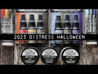 Tim Holtz Distress Halloween Mica Stain Set 1 Ranger tshk77435 Colorful Halloween Projects Video