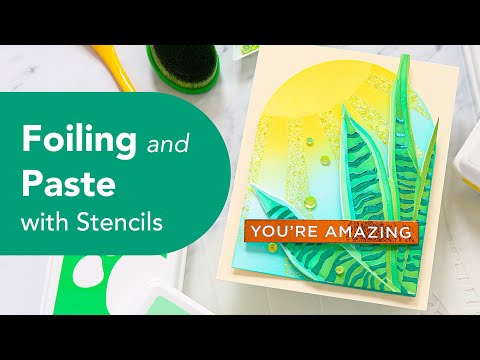 Simon Says Stamp Stencils and Dies Snake Plant set989sp Moments in Time