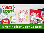 CZ Design Clear Stamps Winter Wishes cz282c All The Joy