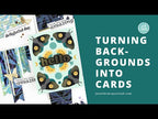 Tim Holtz Distress 8.5 x 11 Black Heavystock Ranger tda79293 Creative Card Backgrounds Video