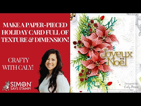 Simon Says Stamp Pine Needle Cluster Wafer Die s950 Festive Fun