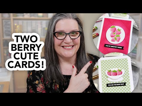Waffle Flower Sweet Plaid Texture Die 421499 video
