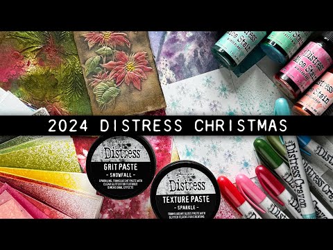 Tim Holtz Distress Ink Pad Picket Fence Ranger TIM40781 Holiday Inspiration Video