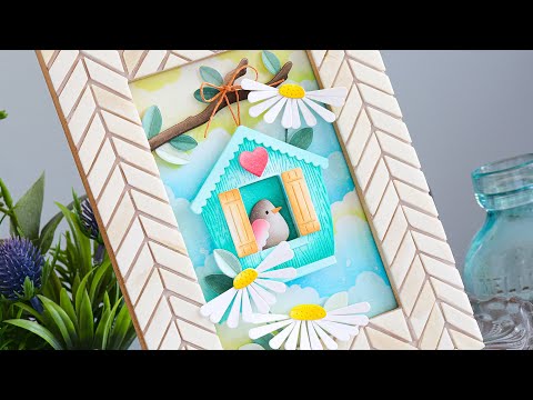 Simon Says Stamp Cozy Birdhouse Wafer Dies s987 Friend Like You