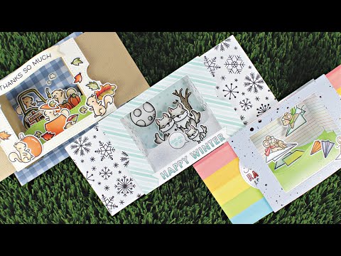 Lawn Fawn Ta-Da! Diorama! Hillside Inserts Dies lf3241 intro video