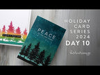 CZ Design Stamps and Dies Peaceful Trees set854pt