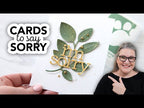 CZ Design Stamps and Dies I'm Sorry Bundle set923is To Be Loved